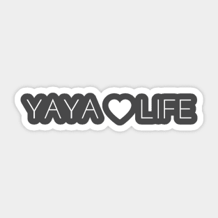 Yaya Life Sticker